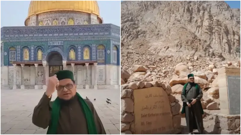 আল আকসা মসজিদ ধ্বংসের দাবিটি ভুয়া, মসজিদ চত্বরে দাঁড়িয়ে এক বাংলাদেশির ভিডিওবার্তা আল আকসা মসজিদ ধ্বংসের দাবিটি ভুয়া, মসজিদ চত্বরে দাঁড়িয়ে এক বাংলাদেশির ভিডিওবার্তা