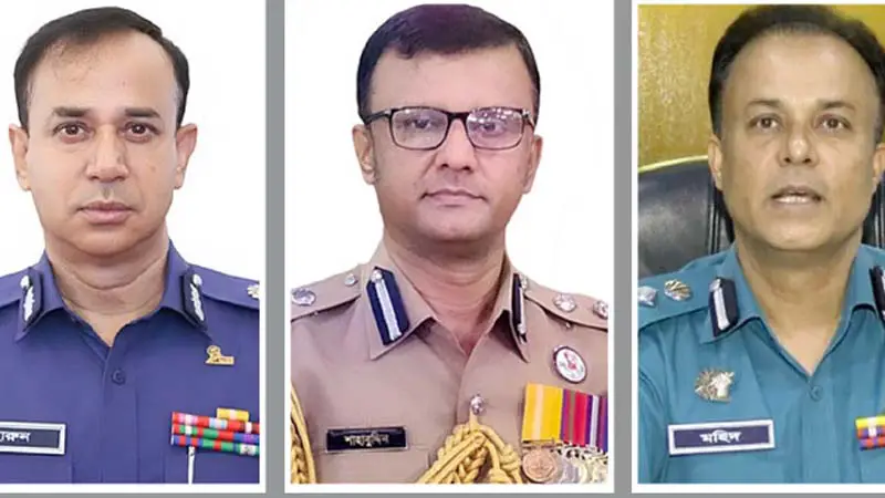 তিন অতিরিক্ত আইজিপিকে বাধ্যতামূলক অবসর তিন অতিরিক্ত আইজিপিকে বাধ্যতামূলক অবসর