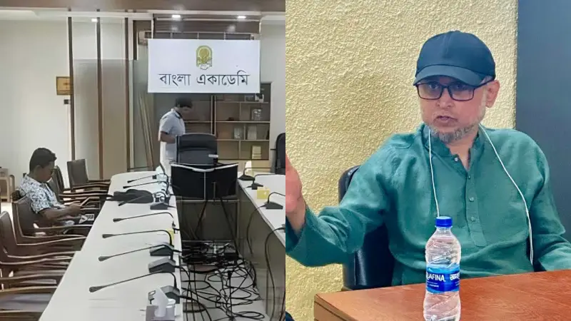 সাংবাদিক না থাকায় ফের স্থগিত উপদেষ্টা ফারুকীর সংবাদ সম্মেলন সাংবাদিক না থাকায় ফের স্থগিত উপদেষ্টা ফারুকীর সংবাদ সম্মেলন