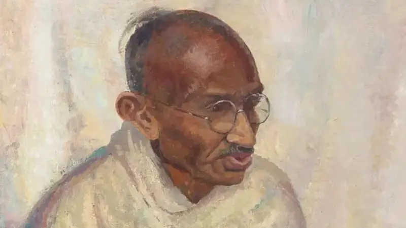 আড়াই কোটি টাকায় বিক্রি হলো মহাত্মা গান্ধীর বিরল তৈলচিত্র আড়াই কোটি টাকায় বিক্রি হলো মহাত্মা গান্ধীর বিরল তৈলচিত্র