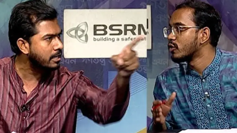 আট মিনিটের উত্তপ্ত বাক-বিতণ্ডায় ভাইরাল নুর-হান্নান! আট মিনিটের উত্তপ্ত বাক-বিতণ্ডায় ভাইরাল নুর-হান্নান!