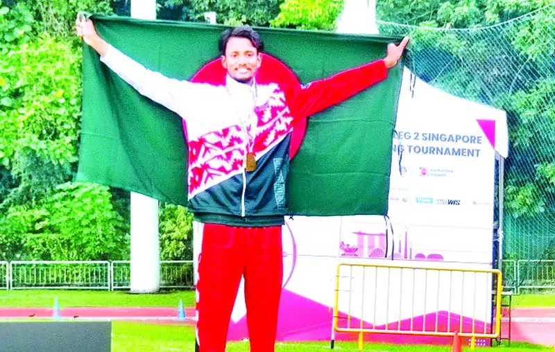 বাংলাদেশের আলিফের স্বর্ণপদক জয় বাংলাদেশের আলিফের স্বর্ণপদক জয়
