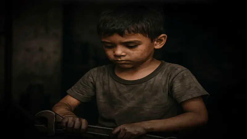 শিশুশ্রম: উন্নয়নের পথে এক গভীর ক্ষত শিশুশ্রম: উন্নয়নের পথে এক গভীর ক্ষত