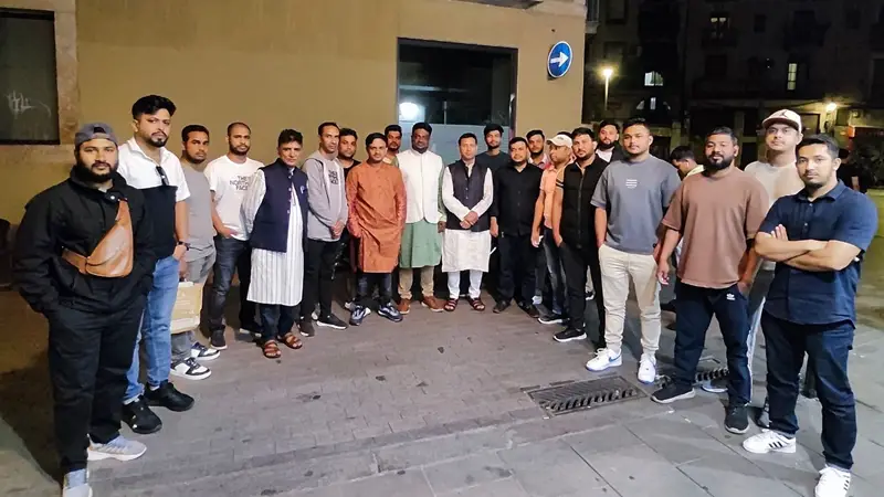 স্পেনে যুবলীগের ঈদ পুনর্মিলনী অনুষ্ঠিত স্পেনে যুবলীগের ঈদ পুনর্মিলনী অনুষ্ঠিত