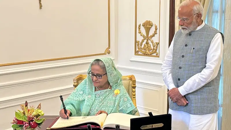 মোদির সঙ্গে বৈঠকের পর যা বললেন প্রধানমন্ত্রী শেখ হাসিনা মোদির সঙ্গে বৈঠকের পর যা বললেন প্রধানমন্ত্রী শেখ হাসিনা