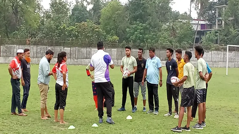 দিনাজপুরে রাগবি ফেডারেশনের আরেকটি কার্যক্রম দিনাজপুরে রাগবি ফেডারেশনের আরেকটি কার্যক্রম