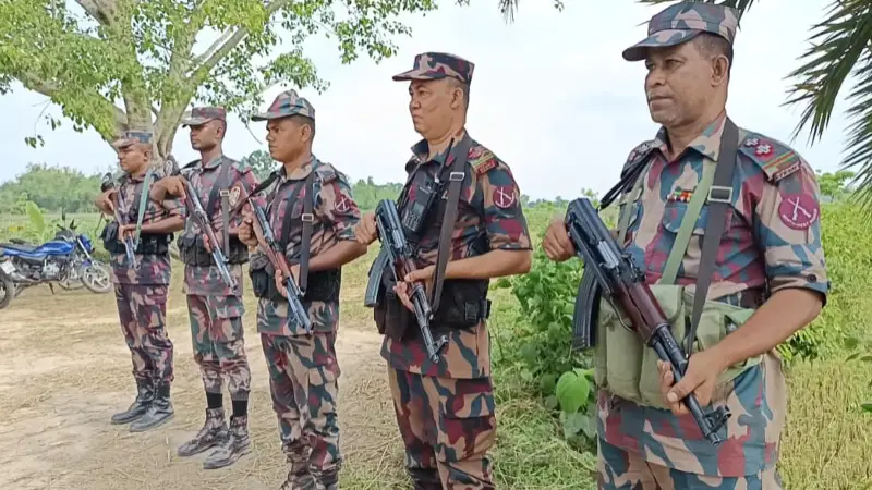 ভারতীয় নাগরিক পুশইনের আশঙ্কায় ব্রাহ্মণবাড়িয়া সীমান্তে টহল জোরদার ভারতীয় নাগরিক পুশইনের আশঙ্কায় ব্রাহ্মণবাড়িয়া সীমান্তে টহল জোরদার