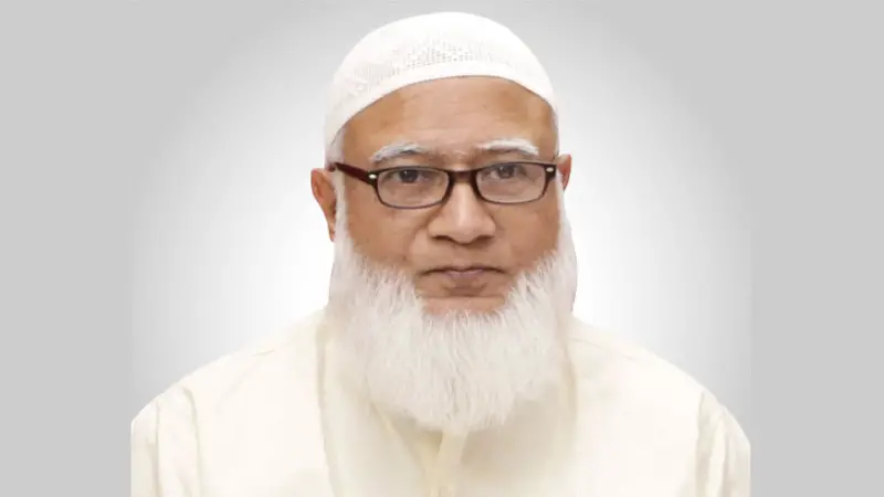 অসুস্থ হয়ে বক্তব্যের মাঝেই স্টেজে লুটিয়ে পড়লেন জামায়াতের আমির