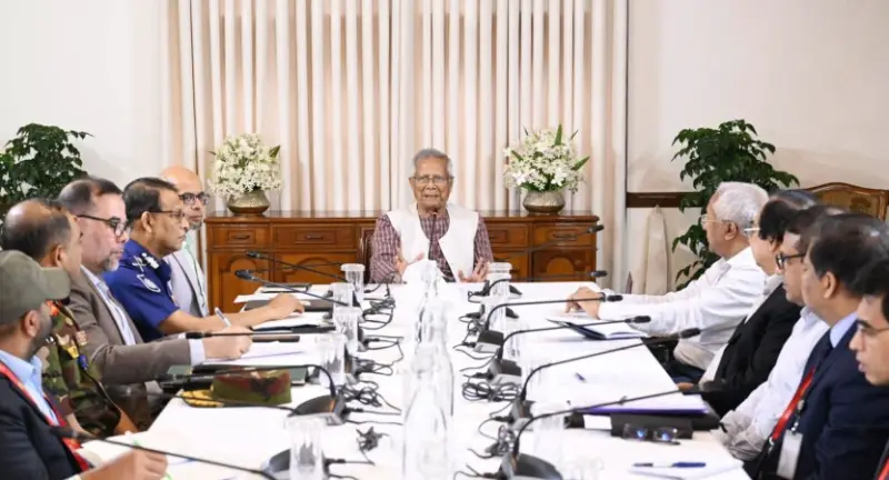 এমন ব্যবস্থা আমাদেরকে অবশ্যই দাঁড় করাতে হবে, যাতে জন্ম গ্রহণ করা মাত্রই শিশুরা জন্ম নিবন্ধন সনদ পেয়ে যায়: প্রধান উপদেষ্টা এমন ব্যবস্থা আমাদেরকে অবশ্যই দাঁড় করাতে হবে, যাতে জন্ম গ্রহণ করা মাত্রই শিশুরা জন্ম নিবন্ধন সনদ পেয়ে যায়: প্রধান উপদেষ্টা