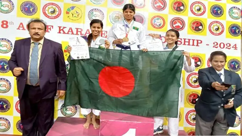 এশিয়ান গোজোরিউ কারাতেতে বাংলাদেশ তৃতীয় এশিয়ান গোজোরিউ কারাতেতে বাংলাদেশ তৃতীয়