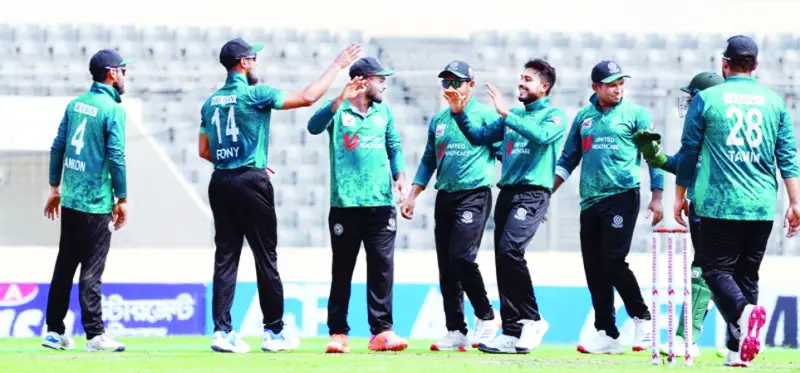 তাসকিনের ফেরার ম্যাচে নায়ক মিরাজ তাসকিনের ফেরার ম্যাচে নায়ক মিরাজ