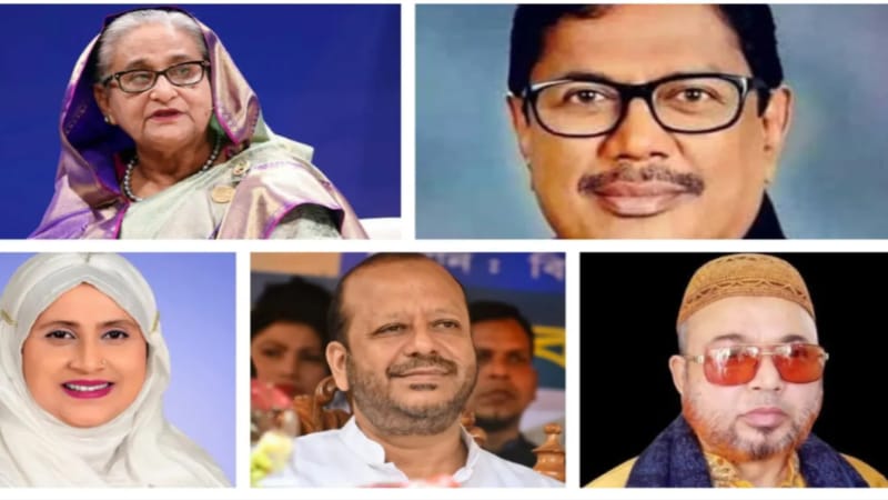 হাসিনা-কাদেরেসহ হত্যা মামলার আসামি বগুড়ার ৫৫ প্রভাবশালী হাসিনা-কাদেরেসহ হত্যা মামলার আসামি বগুড়ার ৫৫ প্রভাবশালী