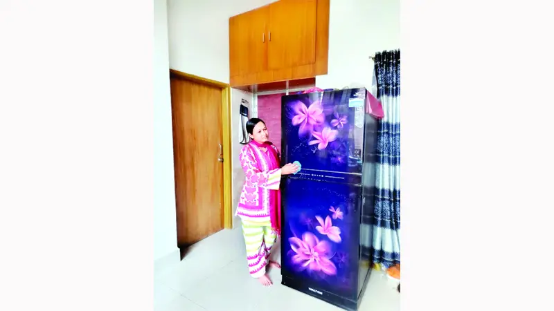 ঈদের আগে পরিচ্ছন্ন ফ্রিজ ঈদের আগে পরিচ্ছন্ন ফ্রিজ