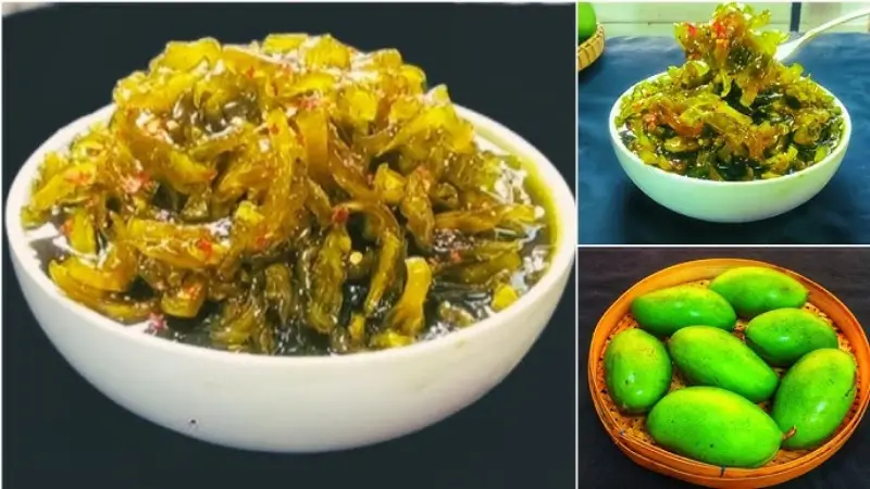 রোদ ছাড়া তৈরি করুন খাসা কাঁচা আমের টক-মিষ্টি-ঝাল আচার রোদ ছাড়া তৈরি করুন খাসা কাঁচা আমের টক-মিষ্টি-ঝাল আচার
