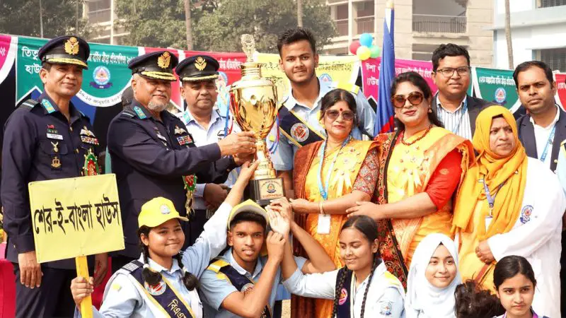 বিএএফ শাহীন কলেজ ঢাকা এর ৫২তম আন্তঃহাউজ বার্ষিক ক্রীড়া প্রতিযোগিতা-২০২৫ এর সমাপনী অনুষ্ঠান বিএএফ শাহীন কলেজ ঢাকা এর ৫২তম আন্তঃহাউজ বার্ষিক ক্রীড়া প্রতিযোগিতা-২০২৫ এর সমাপনী অনুষ্ঠান