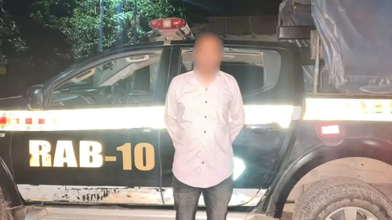 রাজবাড়ীতে আত্মহত্যা প্ররোচনা মামলার আসামি গ্রেপ্তার