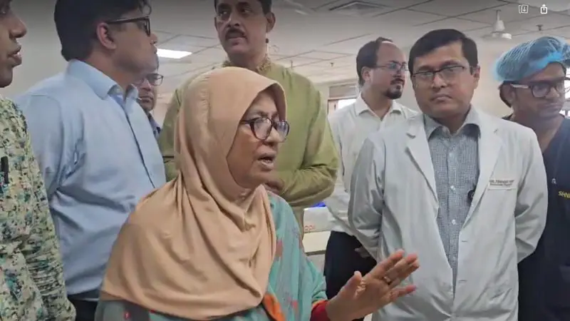 সবাইকে সচেতন করতে পারলে ডেঙ্গুর প্রতিকার করা সম্ভব: স্বাস্থ্য উপদেষ্টা সবাইকে সচেতন করতে পারলে ডেঙ্গুর প্রতিকার করা সম্ভব: স্বাস্থ্য উপদেষ্টা