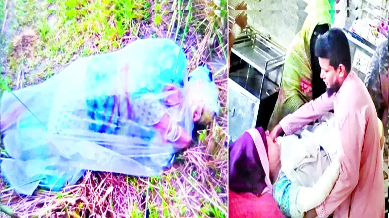 হাত-পা বাঁধা পলিথিনে মোড়ানো ছিল এসিডদগ্ধ নারী হাত-পা বাঁধা পলিথিনে মোড়ানো ছিল এসিডদগ্ধ নারী