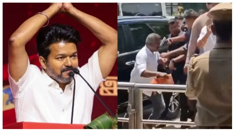 ভক্তকে লক্ষ্য করে বন্দুক তোলেন নিরাপত্তারক্ষী ভক্তকে লক্ষ্য করে বন্দুক তোলেন নিরাপত্তারক্ষী