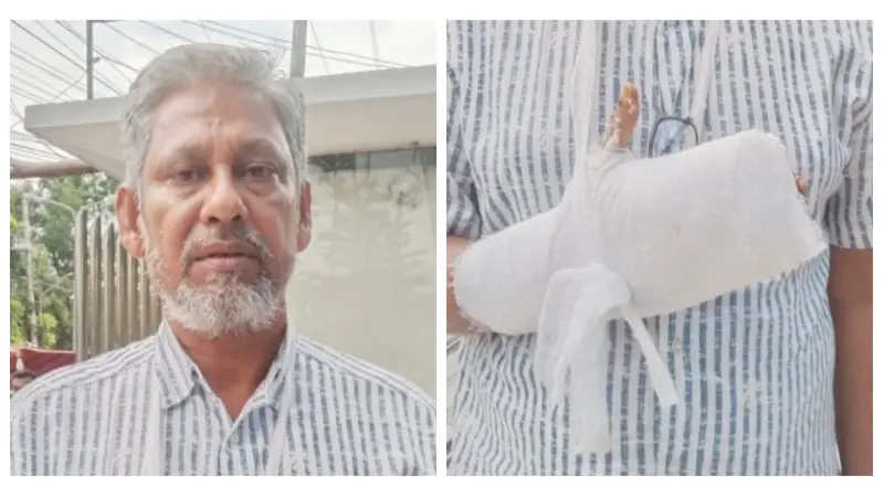 চাঁদা না দেওয়ায় প্রকাশ্যে হামলা, আতঙ্কে যাত্রীরা চাঁদা না দেওয়ায় প্রকাশ্যে হামলা, আতঙ্কে যাত্রীরা