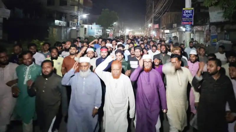 আওয়ামী লীগের কার্যক্রম নিষিদ্ধ, চাঁপাইনবাবগঞ্জে জামায়াতে ইসলামীর আনন্দ মিছিল আওয়ামী লীগের কার্যক্রম নিষিদ্ধ, চাঁপাইনবাবগঞ্জে জামায়াতে ইসলামীর আনন্দ মিছিল
