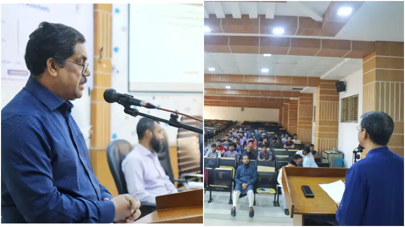 যবিপ্রবিতে ‘কৃত্রিম বুদ্ধিমত্তা ও চ্যাটবটস স্মার্ট অ্যাসিস্ট্যান্ট নির্মাণ’ শীর্ষক সেমিনার অনুষ্ঠিত যবিপ্রবিতে ‘কৃত্রিম বুদ্ধিমত্তা ও চ্যাটবটস স্মার্ট অ্যাসিস্ট্যান্ট নির্মাণ’ শীর্ষক সেমিনার অনুষ্ঠিত