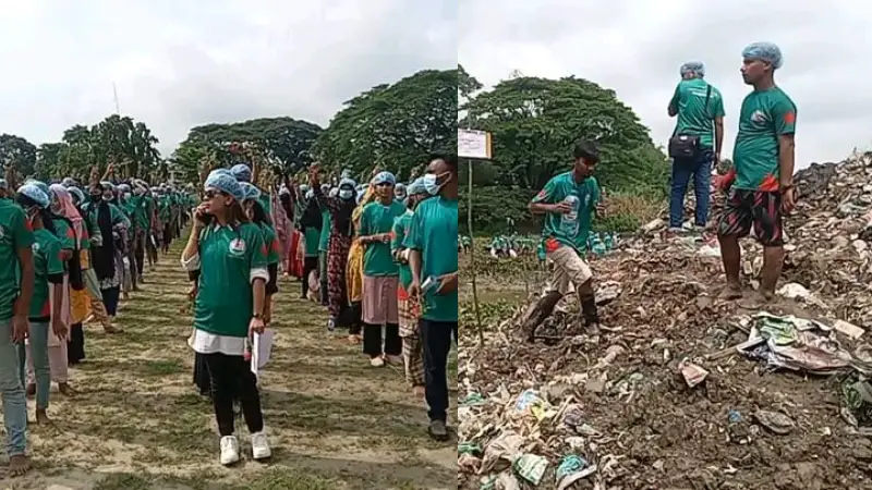 ফরিদপুরে নদী পরিচ্ছন্নতায় ১২০০ স্বেচ্ছাসেবীর অংশগ্রহণ ফরিদপুরে নদী পরিচ্ছন্নতায় ১২০০ স্বেচ্ছাসেবীর অংশগ্রহণ
