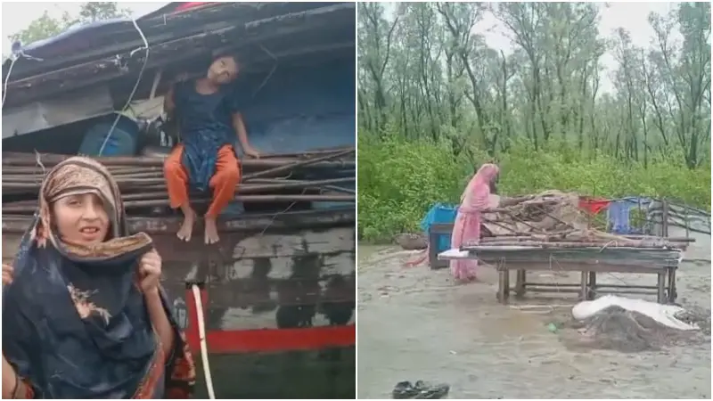 ভোলায় পাঁচ হাজার ঘরবাড়ি ক্ষতিগ্রস্ত, চরম দুর্ভোগে উপকূলবাসী ভোলায় পাঁচ হাজার ঘরবাড়ি ক্ষতিগ্রস্ত, চরম দুর্ভোগে উপকূলবাসী