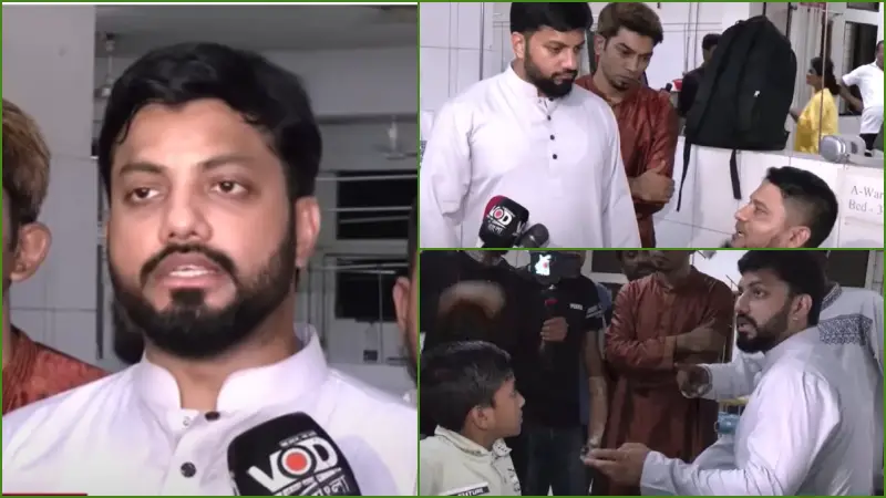 ঈদের দিনে গণঅভ্যুত্থানে আহতদের দেখতে উপদেষ্টারা কেন আসলেন না? প্রশ্ন ইশরাকের ঈদের দিনে গণঅভ্যুত্থানে আহতদের দেখতে উপদেষ্টারা কেন আসলেন না? প্রশ্ন ইশরাকের