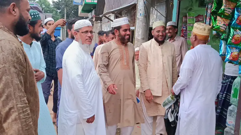 আখাউড়ায় ঈদ-পরবর্তী জমজমাট নির্বাচনী প্রচারণা আখাউড়ায় ঈদ-পরবর্তী জমজমাট নির্বাচনী প্রচারণা