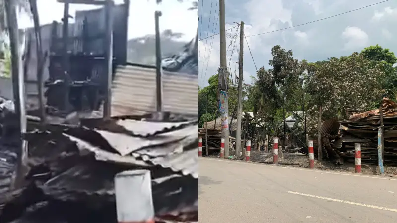 আগুনে পুড়লো ১৫ দোকান: প্রায় ৩০ লাখ টাকার ক্ষয়ক্ষতি আগুনে পুড়লো ১৫ দোকান: প্রায় ৩০ লাখ টাকার ক্ষয়ক্ষতি