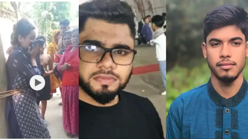 নাটোরে বিদ্যুতের খুঁটির সাথে বেঁধে নারী নির্যাতন,শিবির নেতা ও ভাইয়ের বিরুদ্ধে মামলা নাটোরে বিদ্যুতের খুঁটির সাথে বেঁধে নারী নির্যাতন,শিবির নেতা ও ভাইয়ের বিরুদ্ধে মামলা