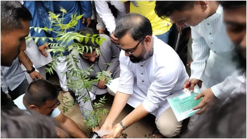 রূপনগরে বিএনপির বৃক্ষরোপণ কর্মসূচি: ২০ হাজার নিমগাছ রোপণের উদ্যোগ ঘোষণা আমিনুল হকের রূপনগরে বিএনপির বৃক্ষরোপণ কর্মসূচি: ২০ হাজার নিমগাছ রোপণের উদ্যোগ ঘোষণা আমিনুল হকের