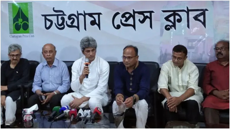 বন্দর নিয়ে সিদ্ধান্ত নেয়ার আগে সকল স্টেকহোল্ডারদের সাথে আলোচনা করতে হবে: জোনায়েদ সাকি বন্দর নিয়ে সিদ্ধান্ত নেয়ার আগে সকল স্টেকহোল্ডারদের সাথে আলোচনা করতে হবে: জোনায়েদ সাকি