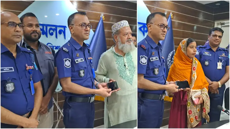 রাজবাড়ীতে ৬৬টি হারানো মোবাইল উদ্ধার, মালিকদের হাতে হস্তান্তর রাজবাড়ীতে ৬৬টি হারানো মোবাইল উদ্ধার, মালিকদের হাতে হস্তান্তর