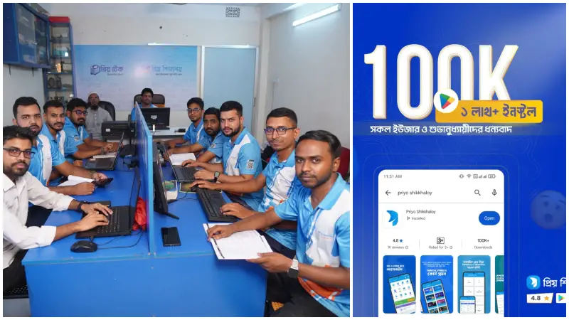 বেকারত্ব মোকাবেলায় শিক্ষা-প্রযুক্তিতে সম্ভাবনার নতুন দিক ‘প্রিয় শিক্ষালয়’