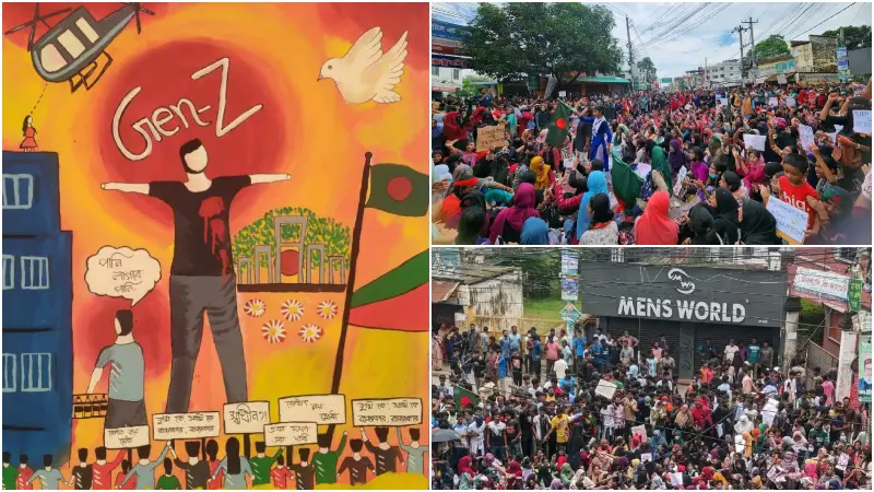 নওগাঁর ছাত্র-জনতার জাগরণ: জুলাই থেকে আগস্ট—এক আন্দোলনের দুই অধ্যায়