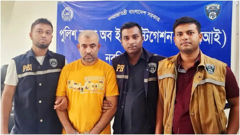 নরসিংদীতে উপজেলা চেয়ারম্যান হত্যা মামলার আসামি দুবাই থেকে গ্রেপ্তার নরসিংদীতে উপজেলা চেয়ারম্যান হত্যা মামলার আসামি দুবাই থেকে গ্রেপ্তার