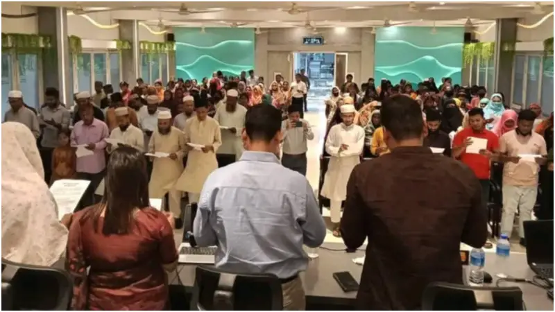 আনোয়ারায় ‘লাখো কণ্ঠে শপথ’ কর্মসূচি অনুষ্ঠিত