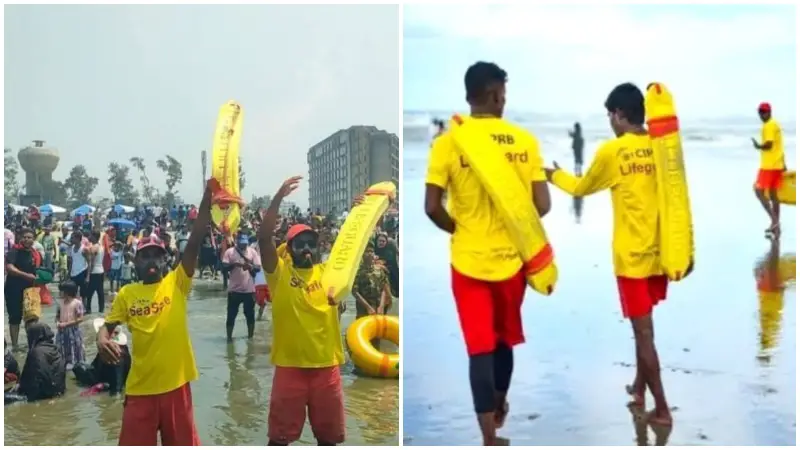 সাগরে পর্যটকদের প্রাণ রক্ষার্থে দায়িত্বরত পাহারাদারগণ সেপ্টেম্বর থেকে আর থাকছে না সাগরে পর্যটকদের প্রাণ রক্ষার্থে দায়িত্বরত পাহারাদারগণ সেপ্টেম্বর থেকে আর থাকছে না