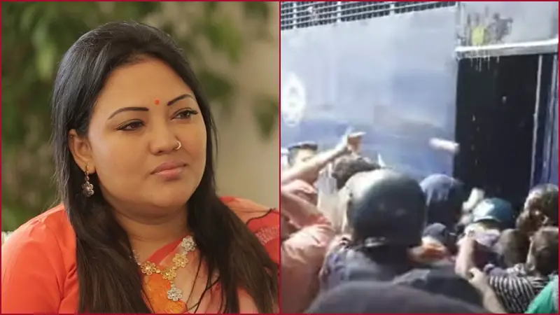 মমতাজের ওপর আদালত চত্বরে ডিম–জুতা ছুড়ে ক্ষোভ মমতাজের ওপর আদালত চত্বরে ডিম–জুতা ছুড়ে ক্ষোভ
