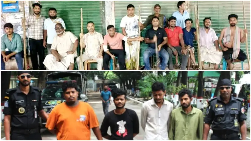 টঙ্গীতে ছিনতাইকারী ধরতে পাহারা, নানা অপরাধে জড়িত ৬০ জন গ্রেপ্তার টঙ্গীতে ছিনতাইকারী ধরতে পাহারা, নানা অপরাধে জড়িত ৬০ জন গ্রেপ্তার