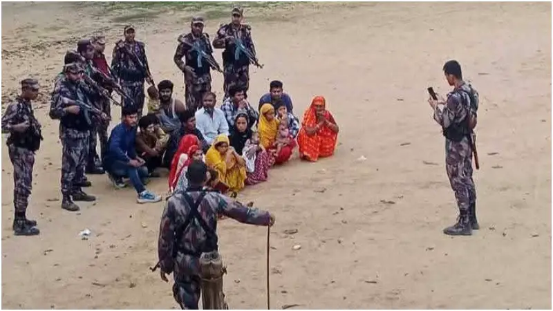এবার খাগড়াছড়ি সীমান্ত দিয়ে ১৯ জনকে ঠেলে দিল বিএসএফ এবার খাগড়াছড়ি সীমান্ত দিয়ে ১৯ জনকে ঠেলে দিল বিএসএফ