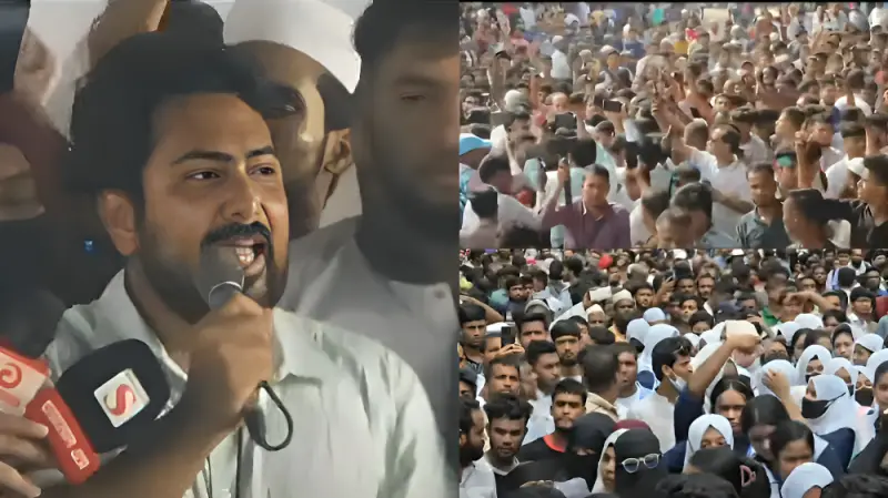 বাংলাদেশের প্রতি ইঞ্চি মাটি থেকে আমরা মুজিববাদীদের বিতাড়িত করব: নাহিদ ইসলাম বাংলাদেশের প্রতি ইঞ্চি মাটি থেকে আমরা মুজিববাদীদের বিতাড়িত করব: নাহিদ ইসলাম