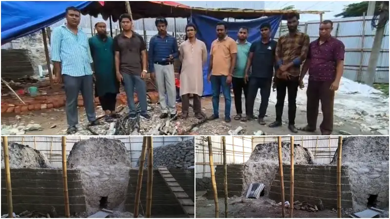 দাউদকান্দিতে অবৈধ চুন কারখানার গ্যাস সংযোগ বিচ্ছিন্ন