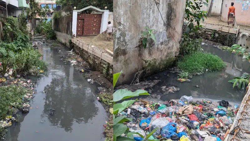 হাটহাজারীতে অরক্ষিত ড্রেন: স্কুল পথে শিশুদের জীবনের ঝুঁকি হাটহাজারীতে অরক্ষিত ড্রেন: স্কুল পথে শিশুদের জীবনের ঝুঁকি