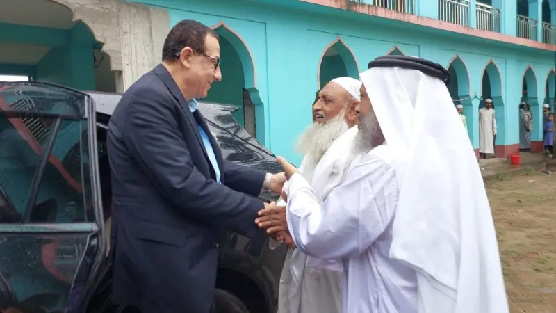 হেফাজত আমিরের সাথে ফিলিস্তিন রাষ্ট্রদূতের সাক্ষাৎ হেফাজত আমিরের সাথে ফিলিস্তিন রাষ্ট্রদূতের সাক্ষাৎ