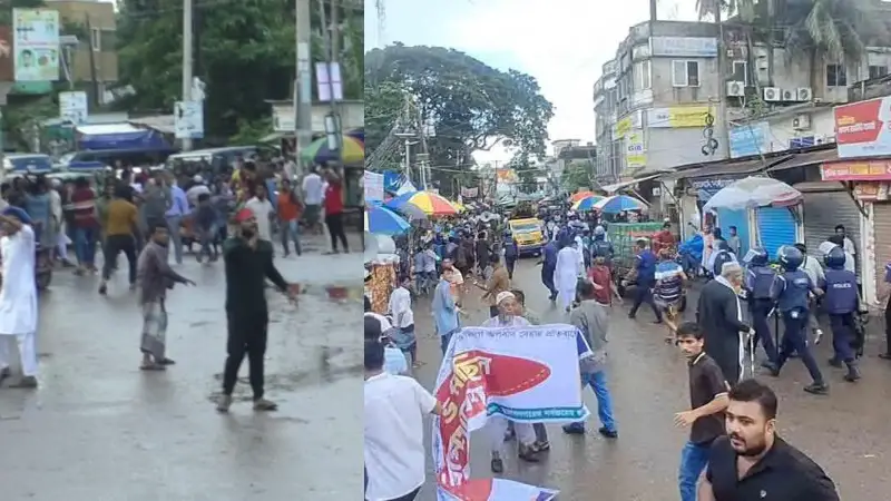 কুমিল্লার মুরাদনগরে উপদেষ্টা আসিফ সমর্থকদের সমাবেশে হামলা, সাংবাদিকসহ আহত ১০ কুমিল্লার মুরাদনগরে উপদেষ্টা আসিফ সমর্থকদের সমাবেশে হামলা, সাংবাদিকসহ আহত ১০