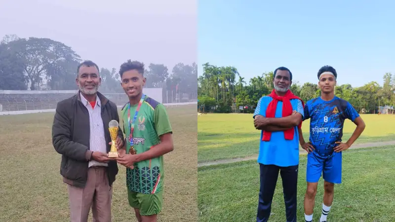 কুড়িগ্রামের অলন্ত-আবু তালহা খেলবেন আন্তর্জাতিক কিশোর ফুটবল আসরে কুড়িগ্রামের অলন্ত-আবু তালহা খেলবেন আন্তর্জাতিক কিশোর ফুটবল আসরে