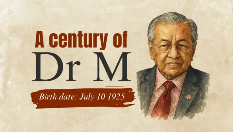 আজ ১০০ বছরে পা রাখলেন আধুনিক মালয়েশিয়ার রূপকার মাহাথির